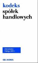 Okładka książki Kodeks spółek handlowych