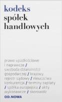 Okładka książki Kodeks spółek handlowych