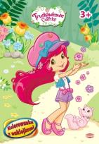 Okładka książki Kolorowanka z naklejkami - Truskawkowe Ciastko