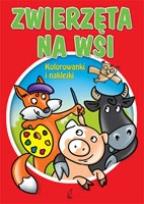 Okładka książki Kolorowanki - Zwierzęta na wsi