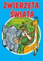 Okładka książki Kolorowanki - Zwierzęta świata