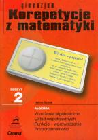 Okładka książki Korepetycje z matematyki Zeszyt 2