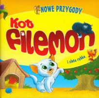 Okładka książki Kot Filemon i złota rybka