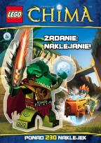 Okładka książki LEGO &reg; Legends of Chima. Zadanie: naklejanie!