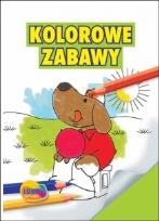 Okładka książki Lubię rysować. Kolorowe zabawy