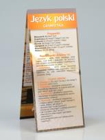 Okładka książki Magnetyczna zakładka - Język polski Gramatyka