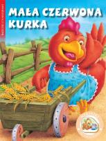 Okładka książki Mała Czerwona Kurka - Bajeczki z naklejkami