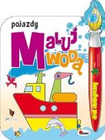 Okładka książki Maluj wodą - pojazdy