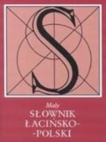 Okładka książki Mały słownik Łacińsko-Polski PWN