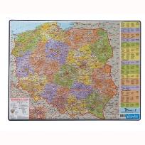 Opakowanie Mapa Polski. Podkład na biurko