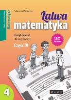 Okładka książki Matematyka SP 4/4 Łatwa matematyka ćw WIKING