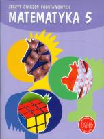Okładka książki Matematyka SP 5 zeszyt ćwiczeń podstawowych GWO