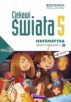 Okładka książki Matematyka SP 5/1 Ciekawi świata ćw w.2013 OPERON