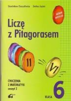 Okładka książki Matematyka SP KL 6. Ćwiczenia część 2. Liczę z pitagorasem