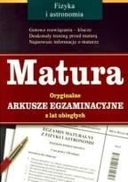 Okładka książki Matura Oryg. arkusze egz. z lat ub. Fizyka GREG