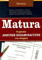 Okładka książki Matura Oryg. arkusze egz. z lat ub. Historia GREG