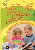 Okładka książki Moja pierwsza przygoda z literaturą z płytą CD
