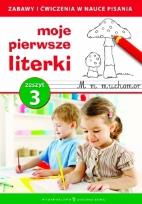 Okładka książki Moje pierwsze literki cz.3