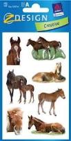 Okładka książki Naklejki papierowe - Konie 2