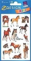Okładka książki Naklejki papierowe konie