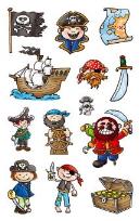 Okładka książki Naklejki papierowe. Piraci