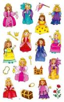 Okładka książki Naklejki papierowe - Księżniczki