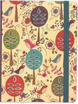 Opakowanie Notatnik Midi Folkowe Ptaki