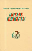 Okładka książki Obyczaje towarzyskie
