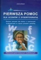 Okładka książki Pierwsza pomoc dla uczniów z dysortografią ''SZ-DŹ