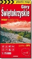 Okładka książki Plastic map Góry Świętokrzyskie 1:75000