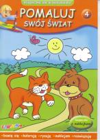 Okładka książki Pomaluj swój świat zeszyt 4