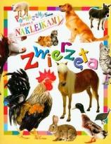 Okładka książki Poznajemy świat, zabawa z naklejkami -  Zwierzęta
