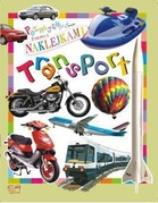 Okładka książki Poznajemy świat. Zabawa z naklejkami - Transport