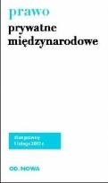Okładka książki Prawo prywatne międzynarodowe