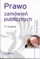 Okładka książki Prawo zamówień publicznych