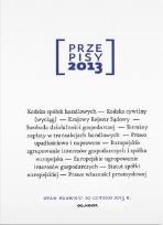 Okładka książki Przepisy 2013 Prawo gospodarcze i handlowe