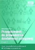 Okładka książki Przygotowanie do prowadzenia działalności usługowej, zeszyt ćwiczeń, cz. 1