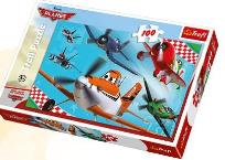 Opakowanie Puzzle 100 Samoloty Podniebni bohaterowie TREFL