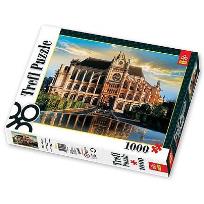 Okładka książki Puzzle 1000 Kościół Św. Eustachego, Paryż TREFL