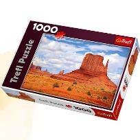 Okładka książki Puzzle 1000 Monument Valley, USA TREFL