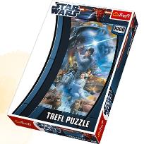 Okładka książki Puzzle 1000 Star Wars TREFL