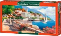Opakowanie Puzzle 4000 Miasto nad jeziorem CASTOR