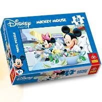 Okładka książki Puzzle 60 Myszka Miki Sałatka TREFL