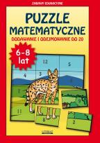 Okładka książki Puzzle matematyczne. Dodawanie i odejmowanie do 20
