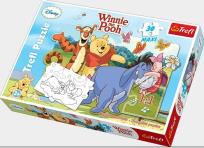 Okładka książki Puzzle Maxi 30 Przygody Kubusia Puchatka TREFL