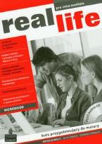 Okładka książki Real Life Pre-Intermediate Workbook with CD
