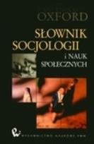 Okładka książki Słownik socjologii i nauk społecznych