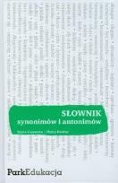 Okładka książki Słownik synonimów i antonimów Park w.2011 PWN