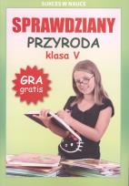 Okładka książki Sprawdziany Przyroda klasa 5