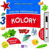 Okładka książki Sprytny przedszkolak. Kolory